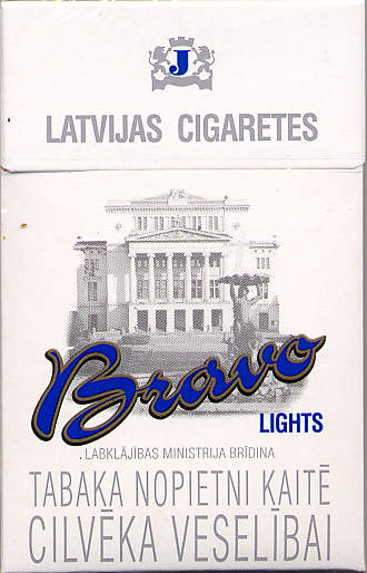 Bravo Lights cigarettes